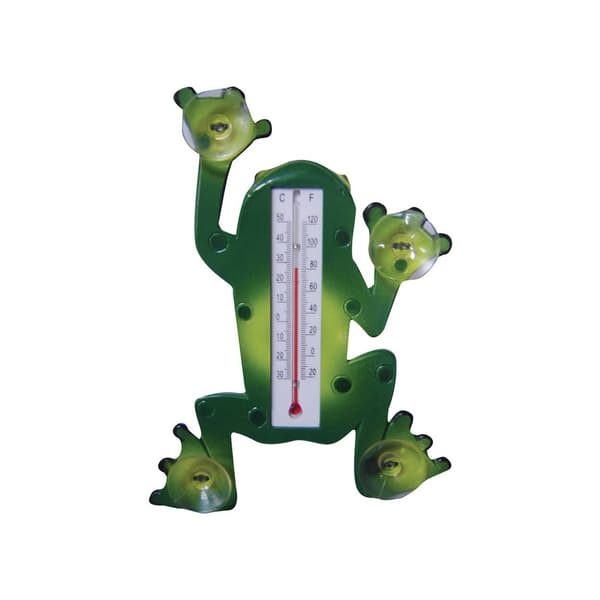 Frøvinduetermometer med sugekopper 24 cm