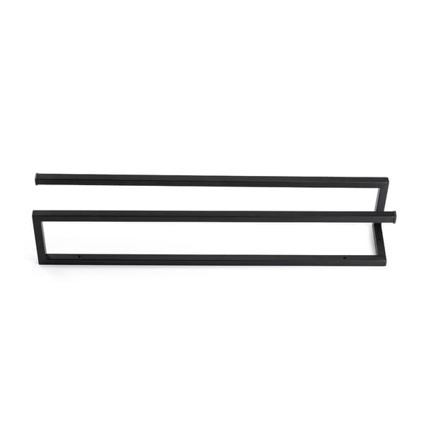 Väggställ för 2 handdukar 60 cm