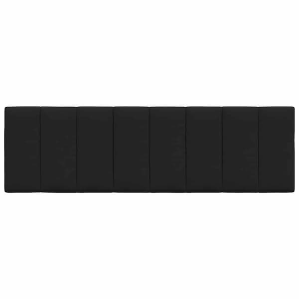 vidaXL hovedgærdehynde, sort, 160 cm, stof