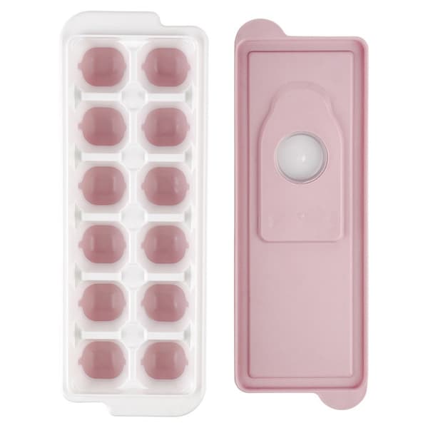 Silikon isbitform med lock, köksisbehållare