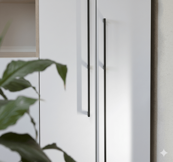 SORT MØBELGREB TIL BLISS MØBLER TIL SKAB 1178/1200MM 1,2M