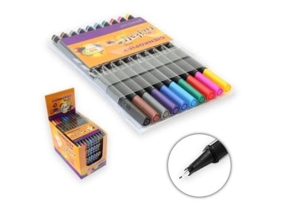 Trekantede fineliners 10 farver
