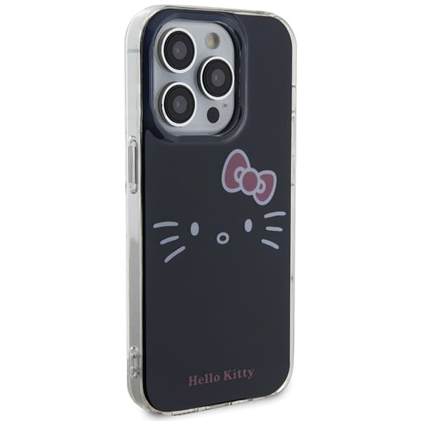 Hello Kitty IML Kitty -kasvosuoja iPhone 13 Pro Maxille, musta