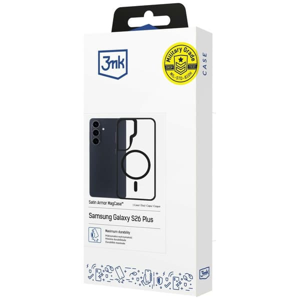 3MK Satin Armor MagCase för Galaxy S26+