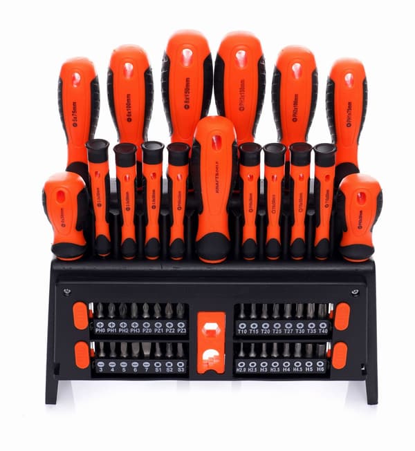 Ruuvimeisselisarja + magnetointilaite 50 kpl KD10950