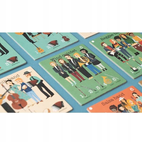 AB41 Londji Memory memory-spel pussel för barn memo il concerto