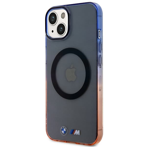 BMW Gradient Bumper MagSafe-skal till iPhone 14 Plus, grått