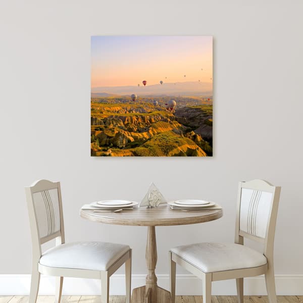 Canvastaulu Luonto Ilmapallot 90x90 cm