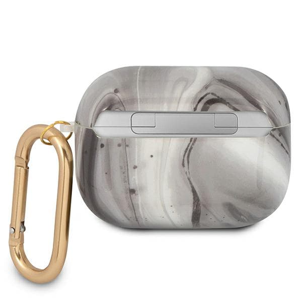 Guess Marble Collection-etui til AirPods Pro, sort