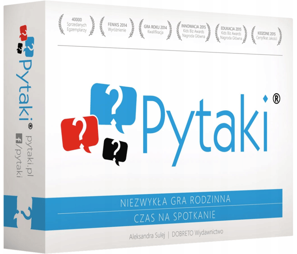 Pytaki. Brætspil. DOBRETO Publishing House