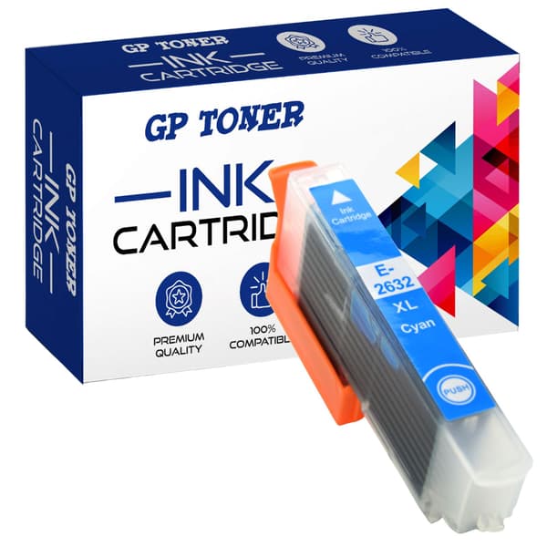 Blækpatroner til Epson 26XL GP-E2632XL C