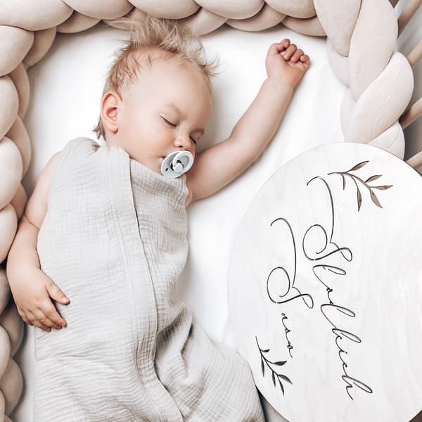 Muslin sovepose S (4-24 måneder) Pink