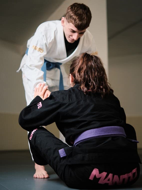 MANTO Kimono/GI BJJ Herr RISE 2.0 Vit A2