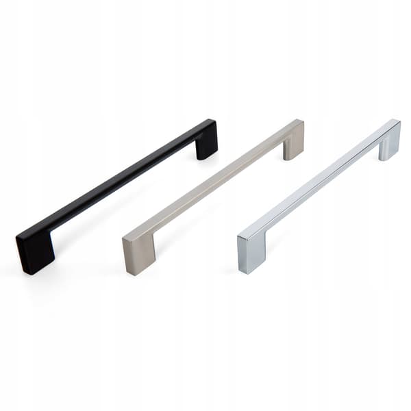 Møbelgreb sort MAT loft 160mm køkken klassisk elegant ZnAl UA10