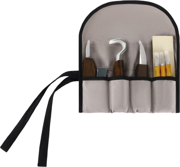Set med 9-delade träskärknivar KD12697