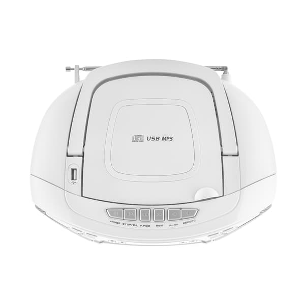 JVC Ghettoblaster RC-E451W hvid Bluetooth 5.0 CD USB kassette FM 2×1.6 W