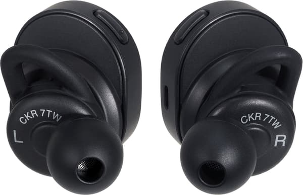 Audio-Technica ATH-CKR7TW Sorte Hovedtelefoner (ATH-CKR7TWBK)