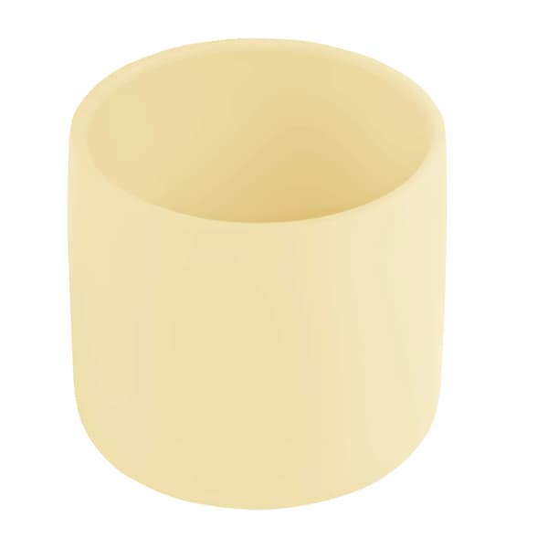 Silikonmugg för barn 180 ml 6m+ MinikOiOi Gul