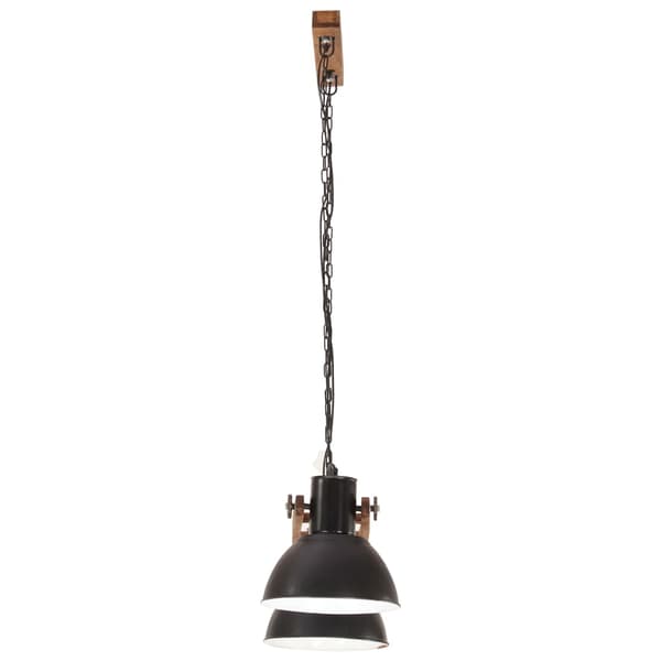 vidaXL industriel pendellampe, 25 W, sort, 109 cm, E27