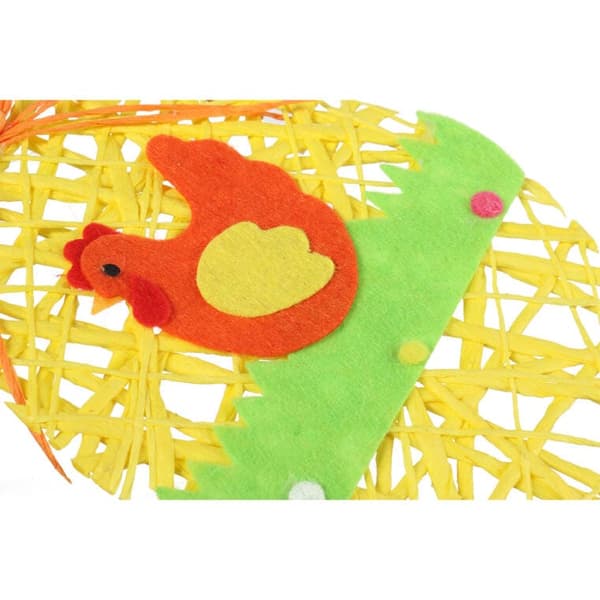 PÅSKÄGGSHÄNGE AV RAFFI 15CM ORANGE