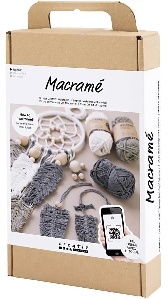 Creativ Company Mini Macrame Kit til begyndere