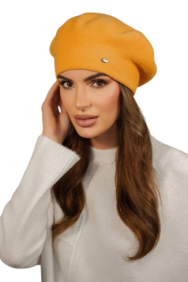 Dame vinteruldberet, citronfarvet - Kiang