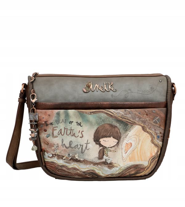 A83 Anekke Core Messenger Bag 39803-050 Earth Inside