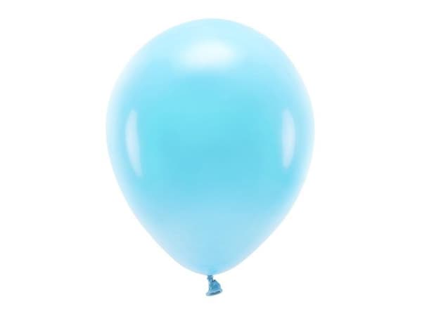 Øko balloner lyseblå 30 cm 10 stk.