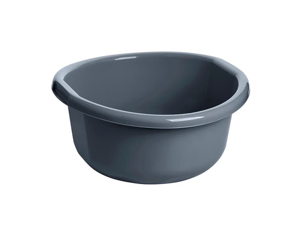 Plastskål med öron 3,5 l mörkgrå -JAG
