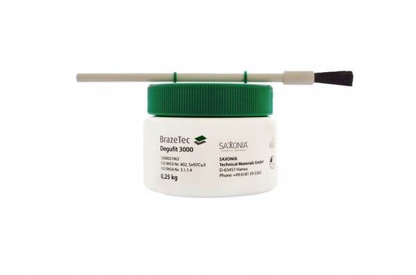 Kobber blød loddepaste 250 g med børste