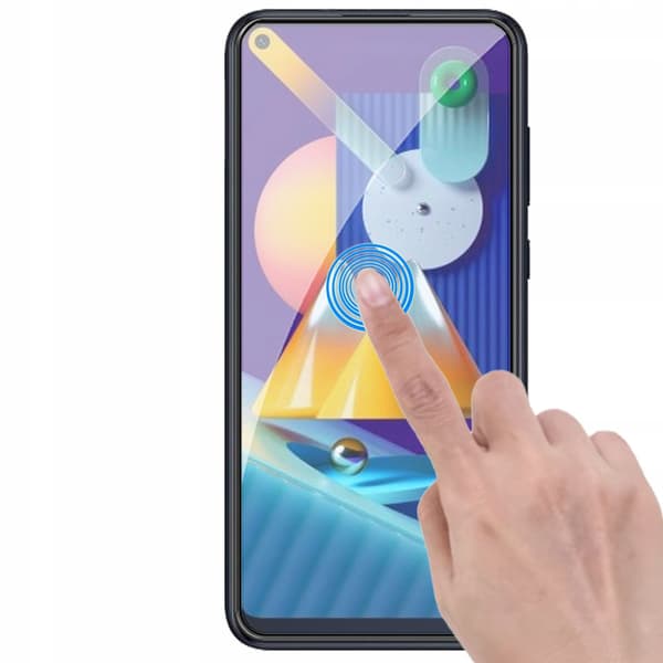 Hærdet glas til Samsung Galaxy A11 fuldskærm 5D 9H
