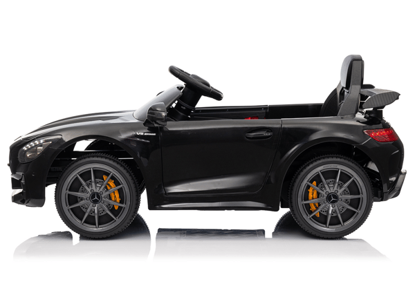 Mercedes GTR musta akkukäyttöinen auto