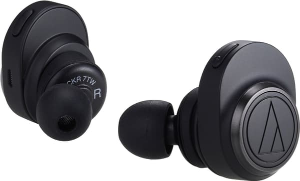 Audio-Technica ATH-CKR7TW Sorte Hovedtelefoner (ATH-CKR7TWBK)