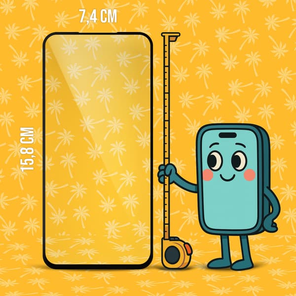 9D Flexi Palm Keramisk Glas til Samsung Galaxy A55 5G