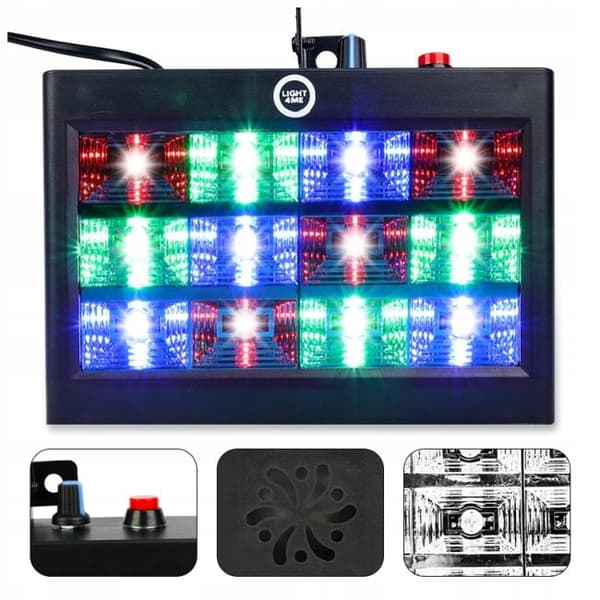 LIGHT4ME strobepanel RGB strobebelysning