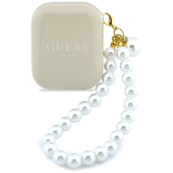 TWS Guess Pearl Strap-hörlurar beige