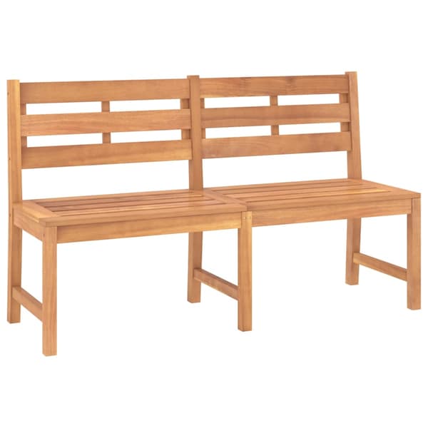 vidaXL Puutarhapenkki 150 cm täystiikki