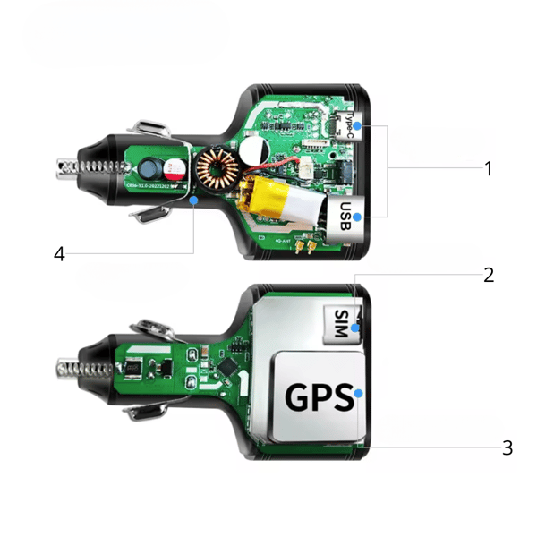 S708L 4G GPS-spårare