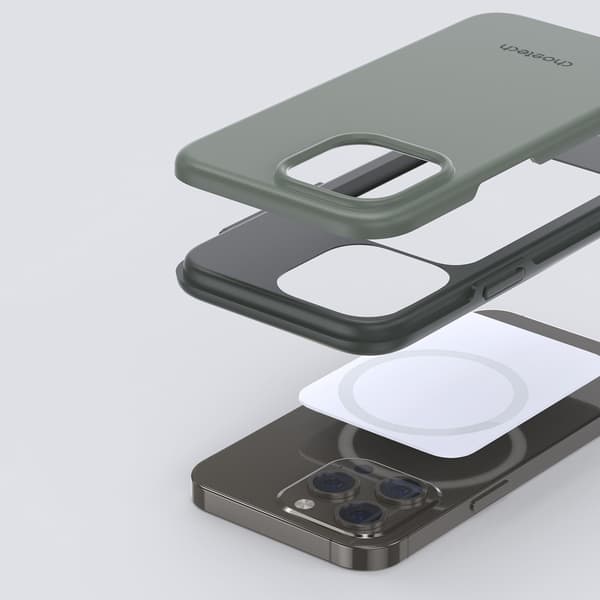 iPhone 13 Pro MFM Anti-fall-skal grönt