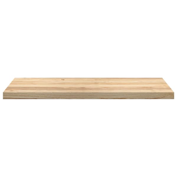 vidaXL vindueskarme 2 stk., ubehandlede, 100x40x2 cm, massivt egetræ