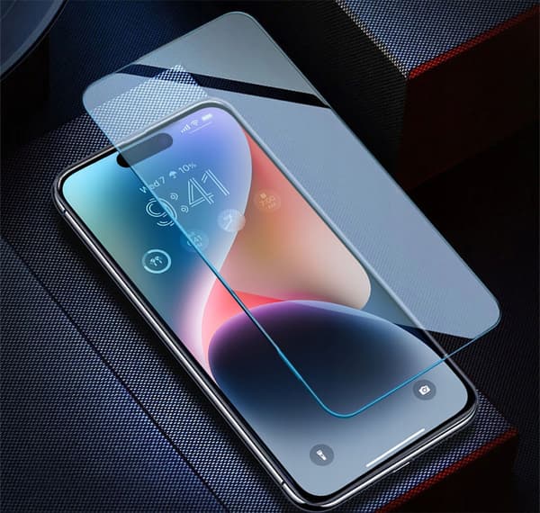 3x Hærdet glas til Apple iPhone 15 Pro Max 9H glas | sæt med 3