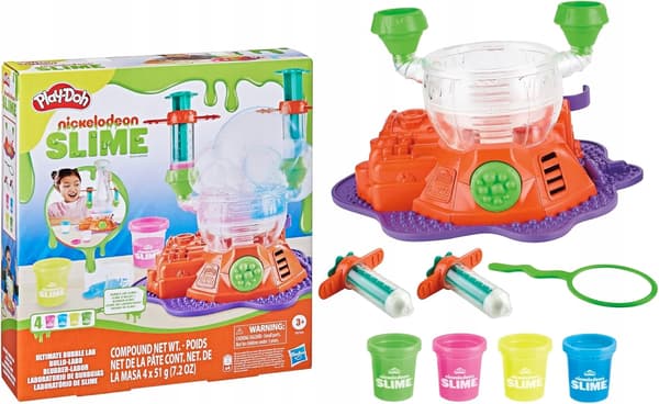 Play-Doh Nickelodeon Slime Bubble Machine Set Hasbro F8784