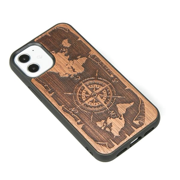 Träskal till iPhone 12 Mini WIND ROSE MERBAU