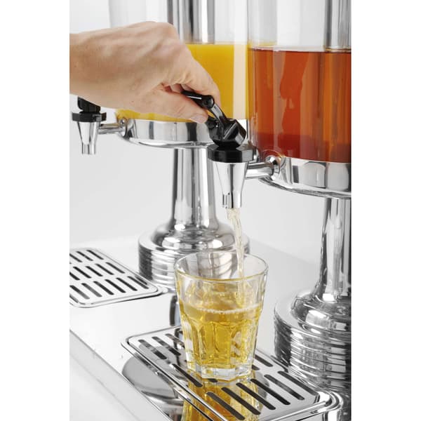 Kølet juicedispenser, dobbelt, 2 x 8L
