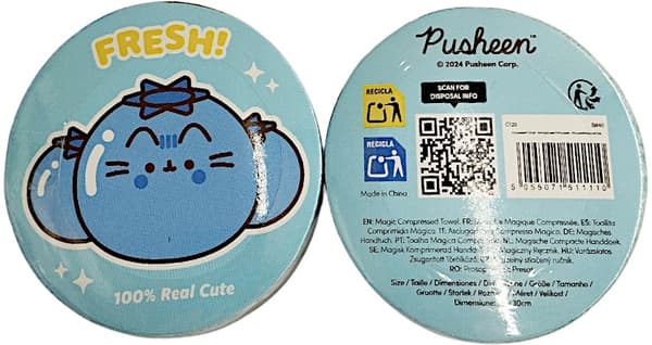 PKCT29A Pusheen Hedelmät -pakkauspyyhe