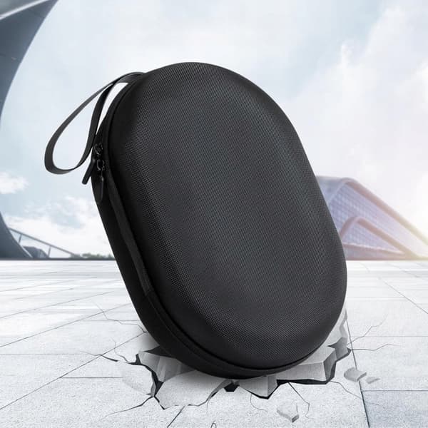 CoBak Apple Vision Pro -kotelo kahvalla - musta