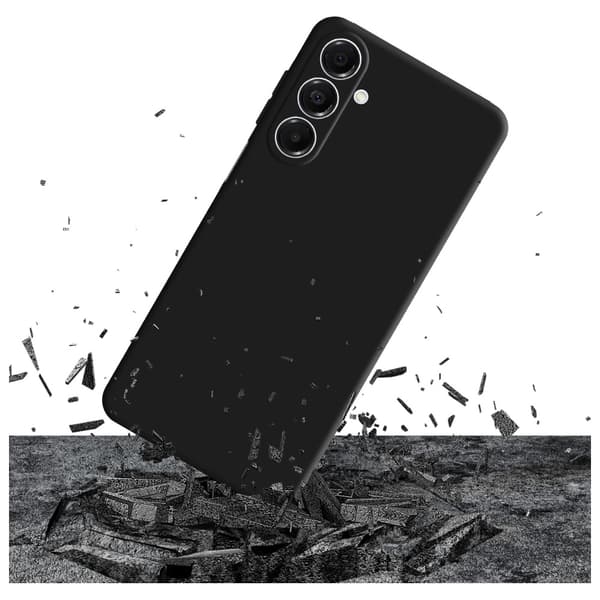 3MK Matt Case Pro Galaxy A17 5G:lle, musta