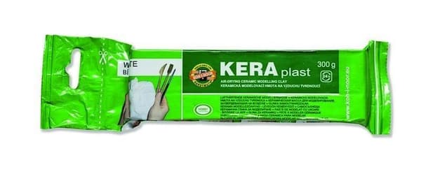 Självhärdande vit lera 300g