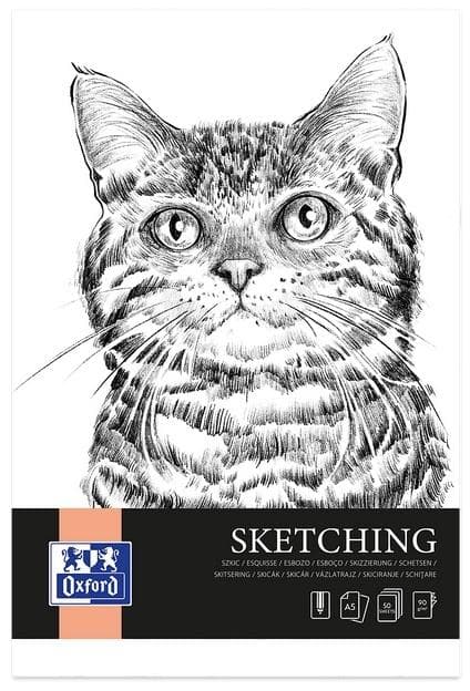 Kunstnerisk skitseblok A5/50K 90G