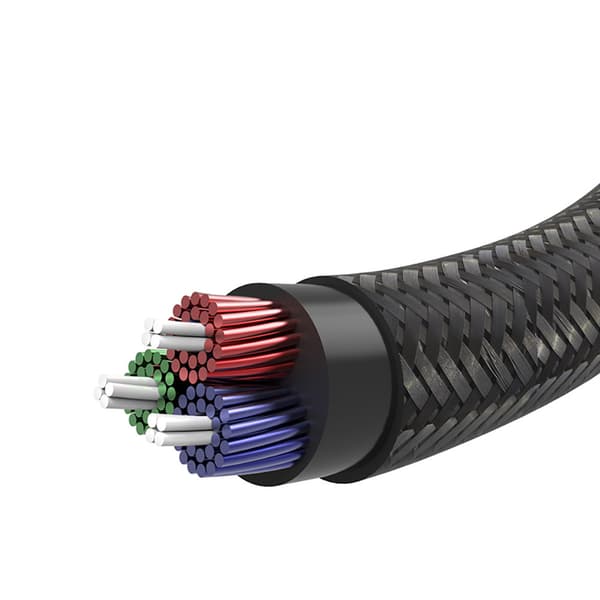 Forlængerkabel lydadapter AUX mini-jack 3,5 mm 1,5 m blå